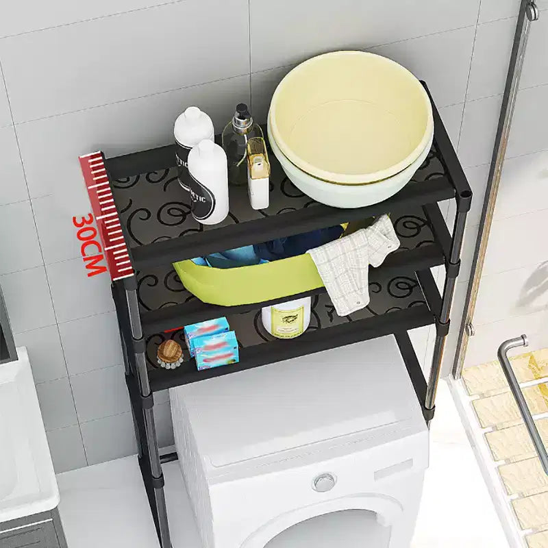 Over-The-Toilet Storage Rack, 3-Tier Bathroom Over Toilet Storage, Freestanding Space Saver Bathroom Shelves Over Toilet For Bathroom Restroom