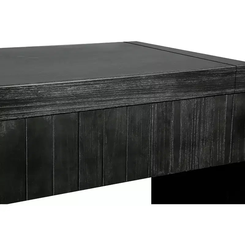 59''W Farmhouse Console Table with 2 Hidden Handle Drawers, Vintage Crafted Entryway Table - ModernLuxe