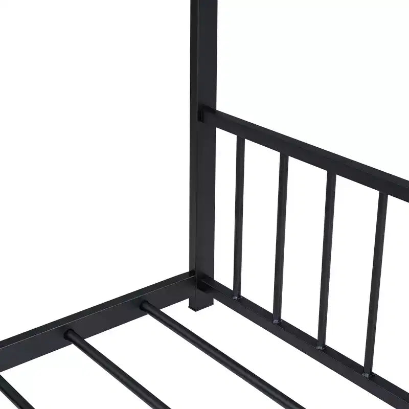 Whisen Playhouse Design Metal Frame House Bed, Superior Quality