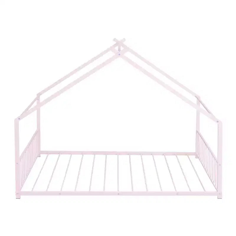 Whisen Playhouse Design Metal Frame House Bed, Superior Quality