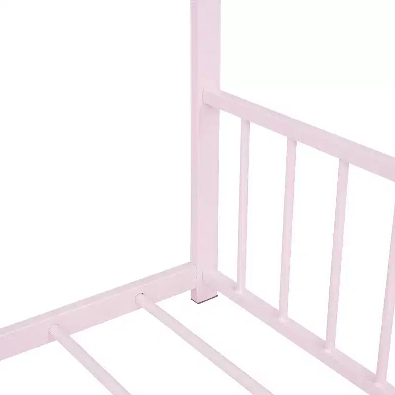 Whisen Playhouse Design Metal Frame House Bed, Superior Quality