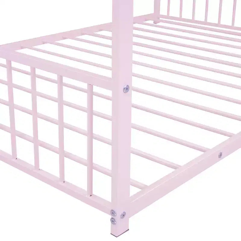 Whisen Playhouse Design Metal Frame House Bed, Superior Quality
