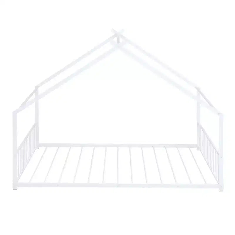 Whisen Playhouse Design Metal Frame House Bed, Superior Quality