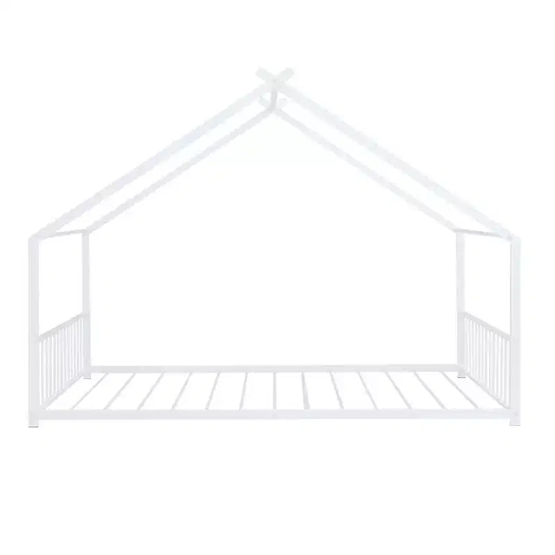Whisen Playhouse Design Metal Frame House Bed, Superior Quality