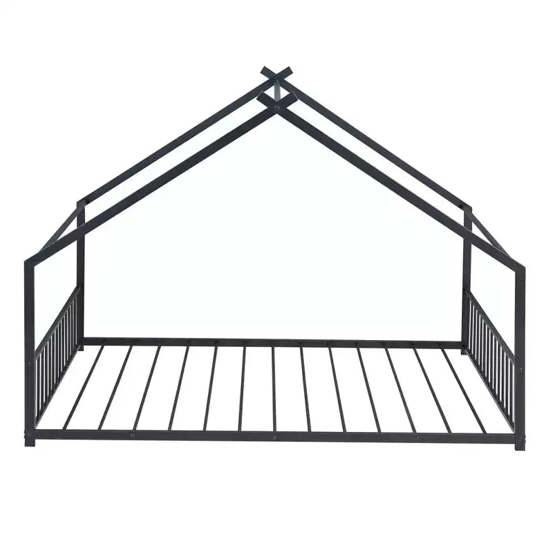Whisen Playhouse Design Metal Frame House Bed, Superior Quality
