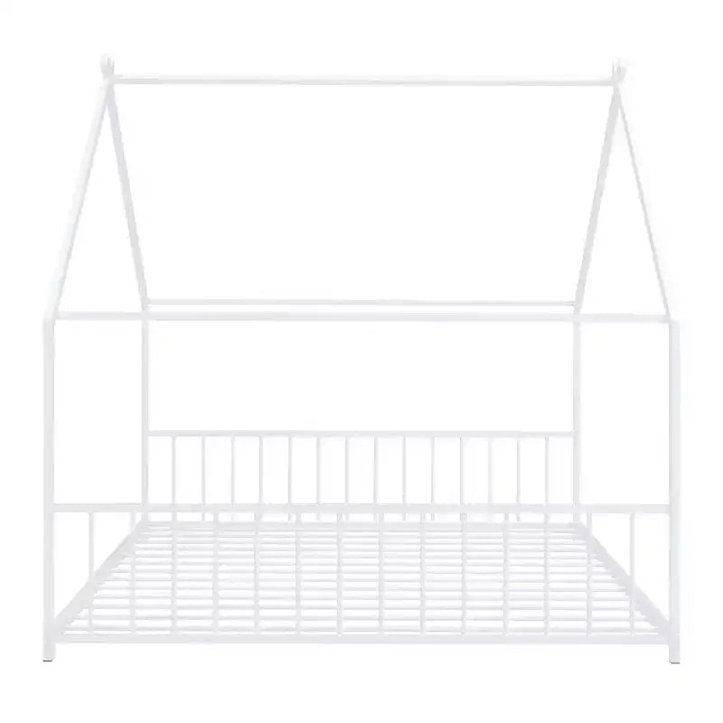 Whisen Playhouse Design Metal Frame House Bed, Superior Quality