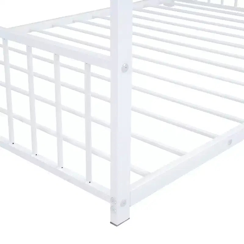 Whisen Playhouse Design Metal Frame House Bed, Superior Quality