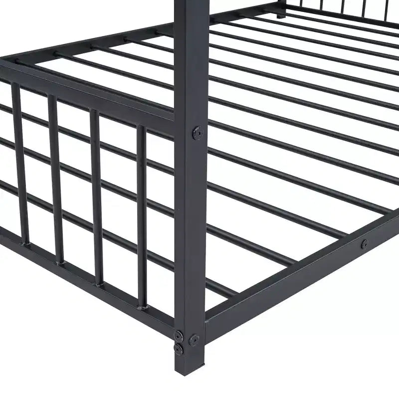 Whisen Playhouse Design Metal Frame House Bed, Superior Quality