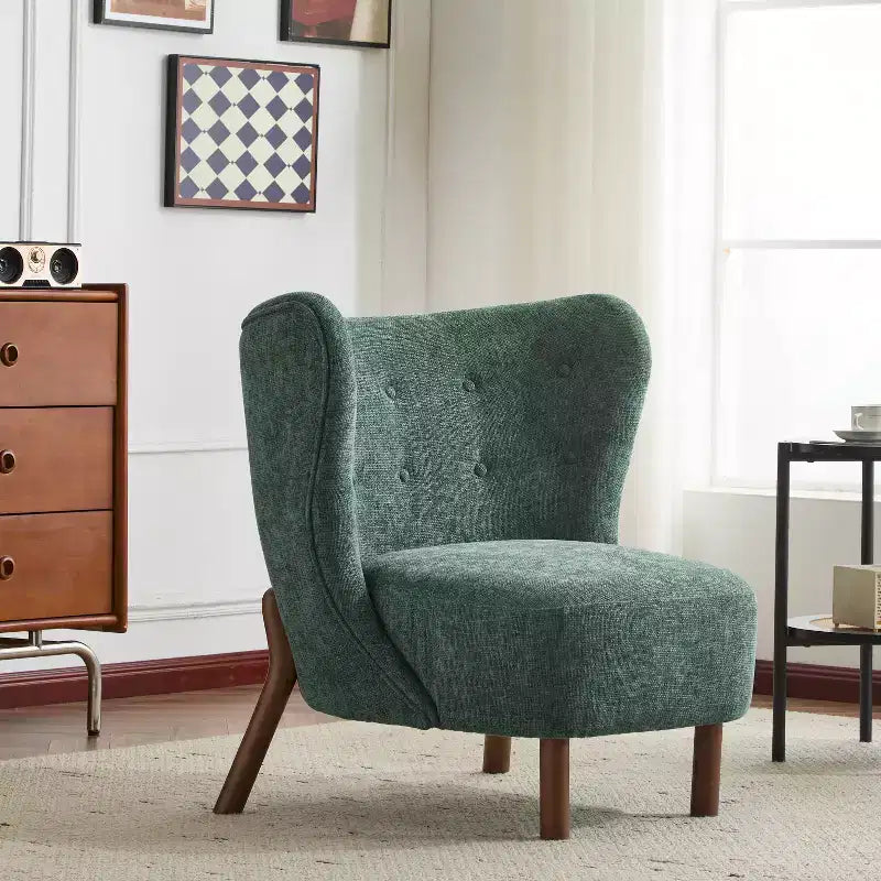 Christopher Knight Home Terrell Contemporary Birch Wood Upholstered Club Chair