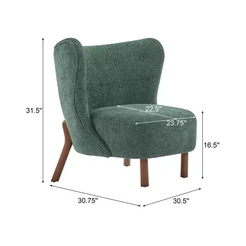 Christopher Knight Home Terrell Contemporary Birch Wood Upholstered Club Chair