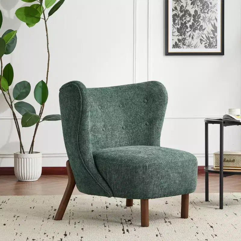 Christopher Knight Home Terrell Contemporary Birch Wood Upholstered Club Chair