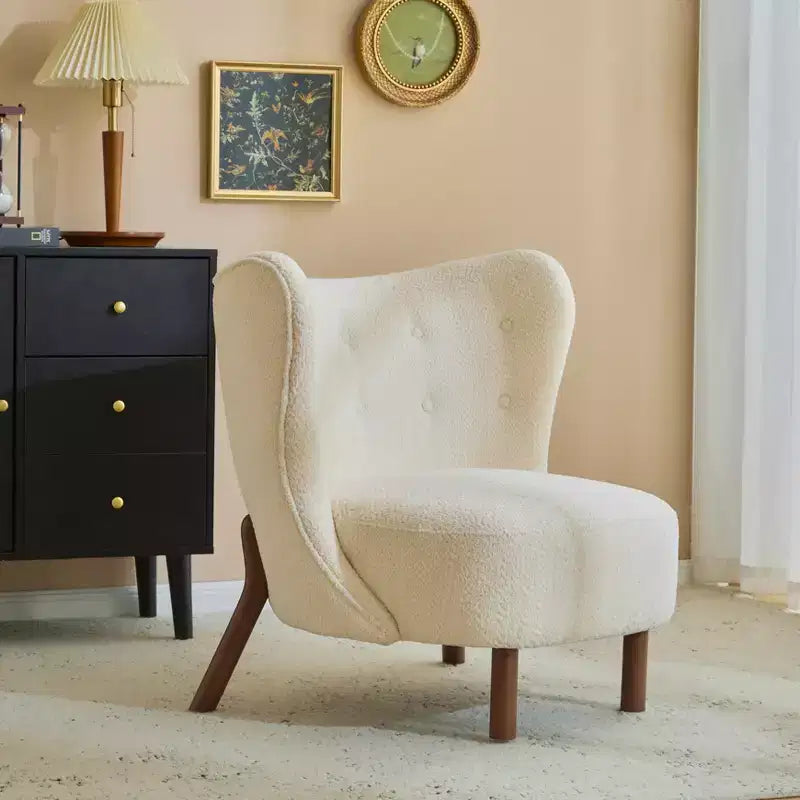 Christopher Knight Home Terrell Contemporary Birch Wood Upholstered Club Chair