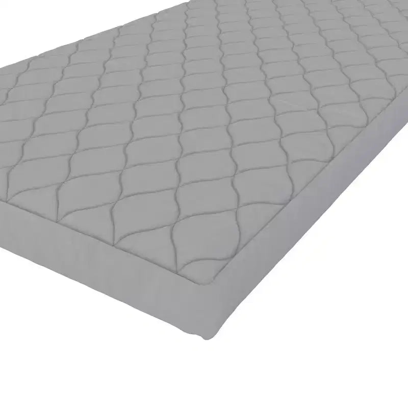 DHP Value 6 Polyester Filled Quilted Top Bunk Bed Mattress, Twin, Gray