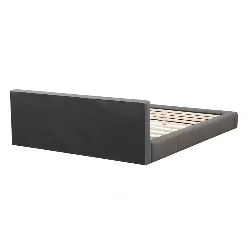 Christopher Knight Home Francis Modern Faux Leather Upholstered Wood Platform Bed with Headboard