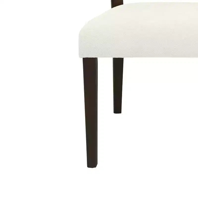 Christopher Knight Home Hassan Rubberwood Upholstered Dining Chairs with Cane Webbing(Set of 2)