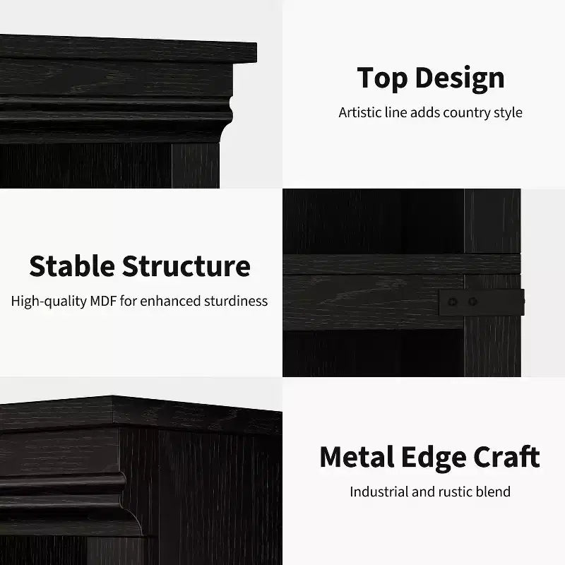 Modern Wooden Bookcase Floor Standing Open Shelf Display Storage Unit for Home Office Library Living Room