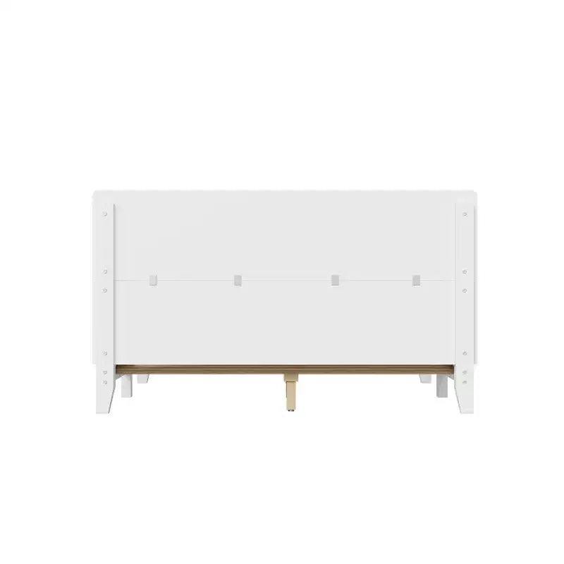 Full/Queen/King Size Platform Bed Frame with Headboard, Mid-Century Modern Style Bed Frame - ModernLuxe