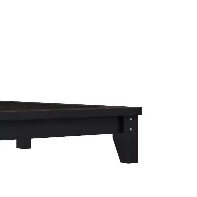 Full/Queen/King Size Platform Bed Frame with Headboard, Mid-Century Modern Style Bed Frame - ModernLuxe
