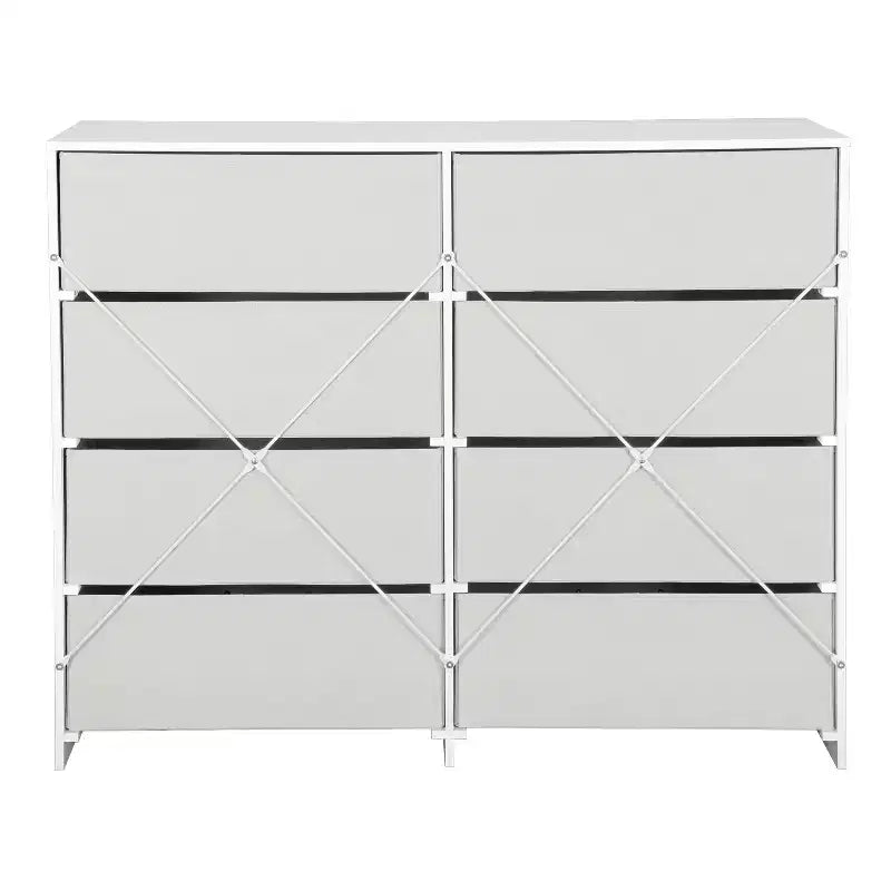 GDFStudio Quitterie 44.5'' Modern 8-Drawer Dresser