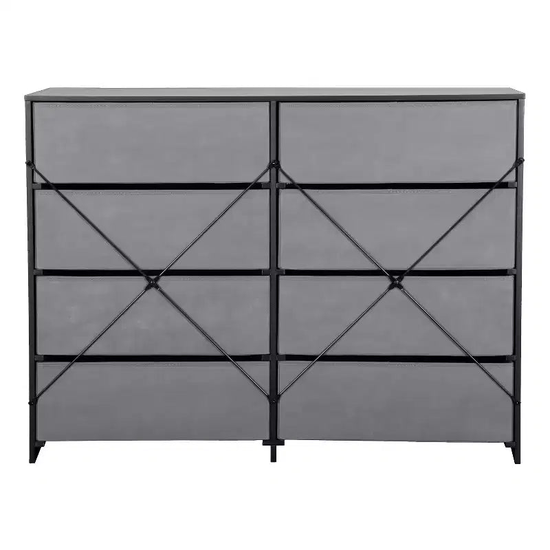 GDFStudio Quitterie 44.5'' Modern 8-Drawer Dresser