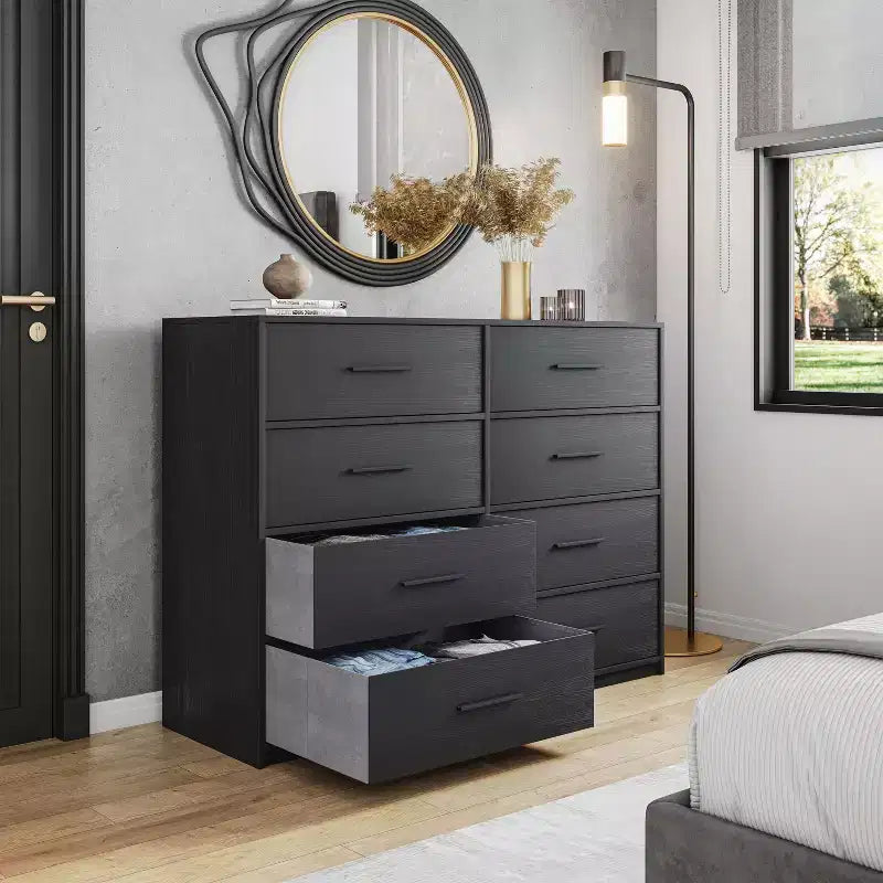 GDFStudio Quitterie 44.5'' Modern 8-Drawer Dresser