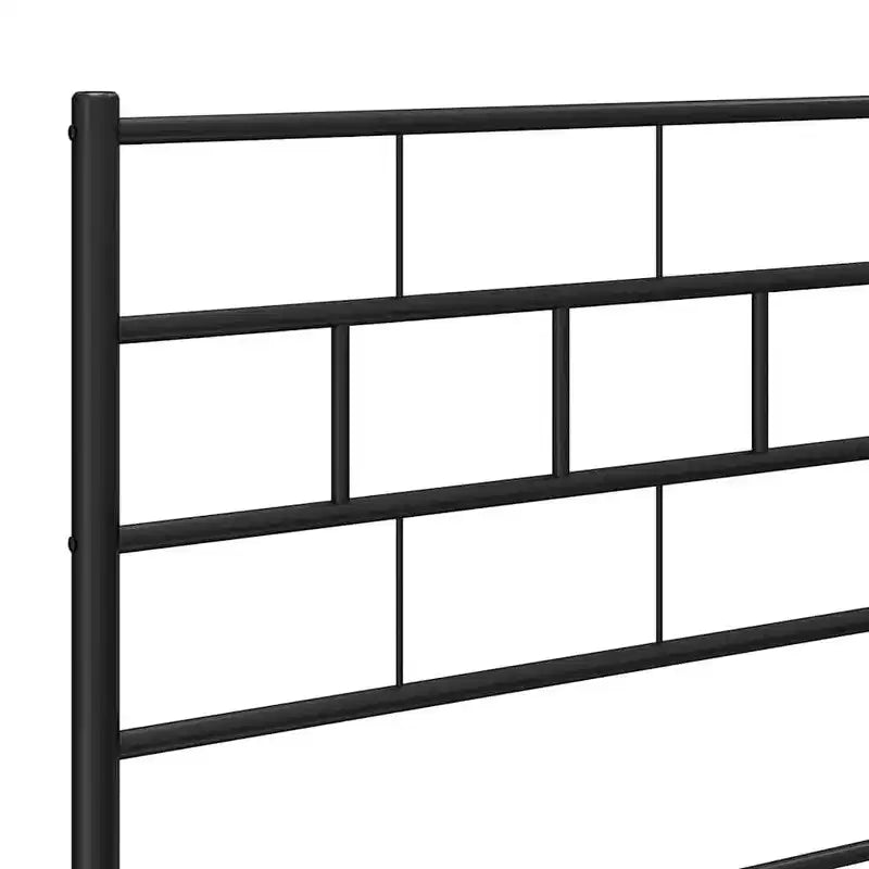 vidaXL Metal Bed Frame, Heavy-Duty, No Mattress