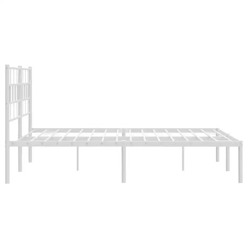 vidaXL Metal Bed Frame, Heavy-Duty, No Mattress