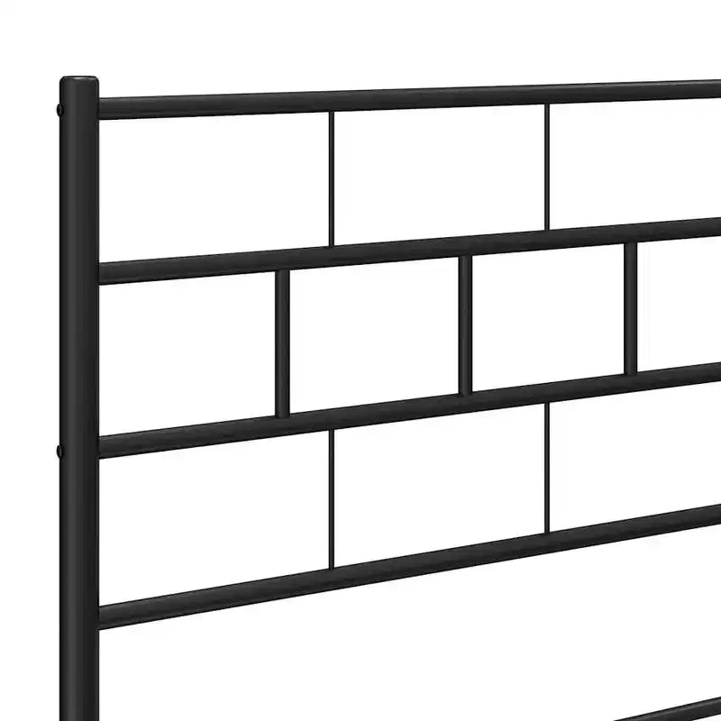 vidaXL Metal Bed Frame, Heavy-Duty, No Mattress