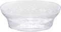 (10 PACK) EcoQuality 10 oz Crystal Like Clear Plastic Bowls - Disposable Plastic Salad Bowls China Like, Heavy Duty Plastic Dessert Bowls for Baby Showers, Weddings, Birthday Party, Receptions